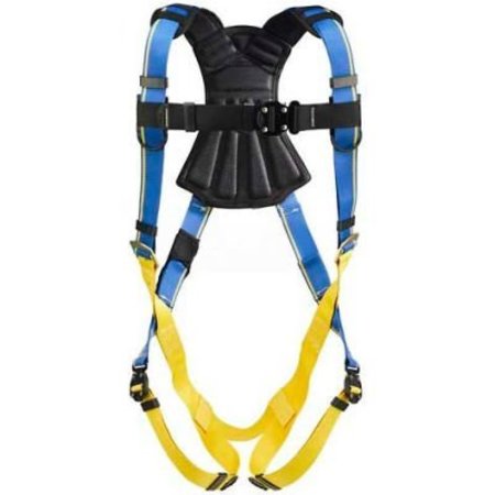 WERNER LADDER - FALL PROTECTION Werner Blue Armor Standard Harness, Quick-Connect Legs, S H113001